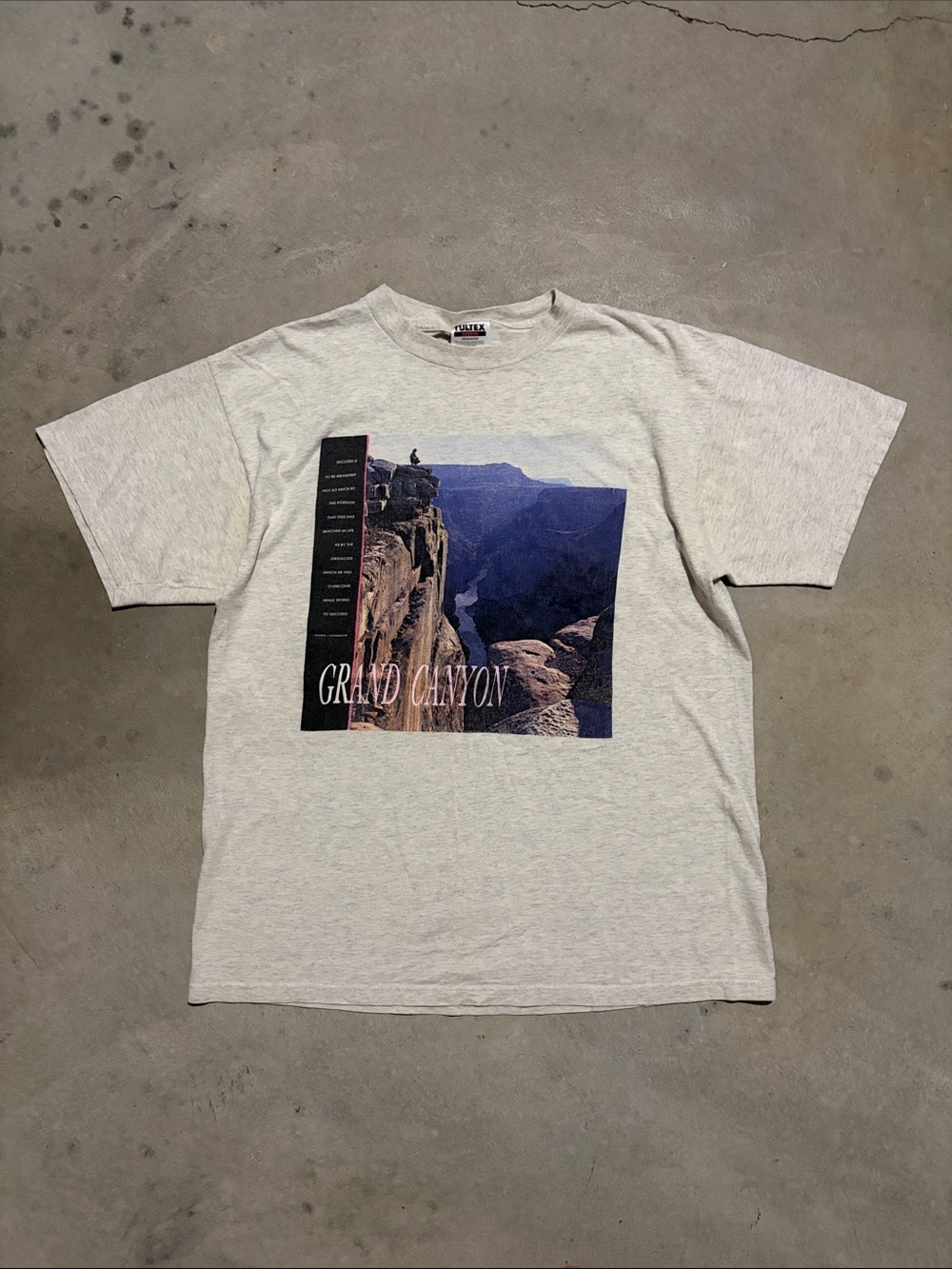 Vintage 90s Grand Canyon Hiking Short Sleeve Shirt